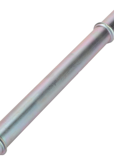 Product Description: The AGCO | Shield Pipe - F100003371900 is a cylindrical metal pipe designed with a smaller diameter on one end, making it ideal for fitting and joining with other pipes or components.