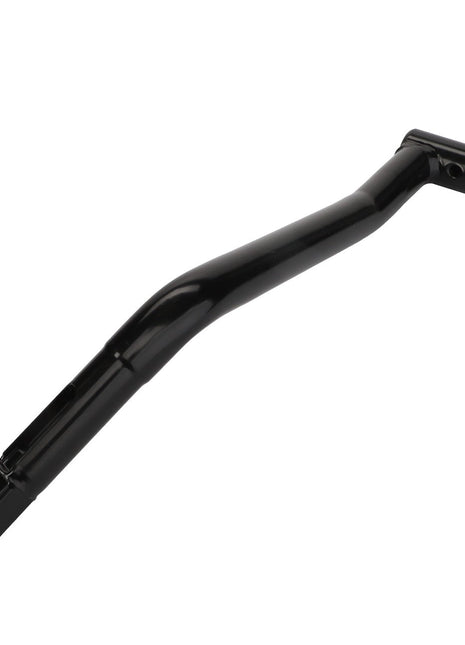 The AGCO Gear Lever - Acp0668800, a black, curved metal bar with two open ends and a slightly angular central section, is featured. No current product description is available at this time.