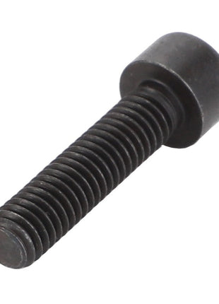 A black metal hex socket head cap screw with a threaded body and cylindrical head, named AGCO Bolt - Acp0494110 by the brand AGCO.