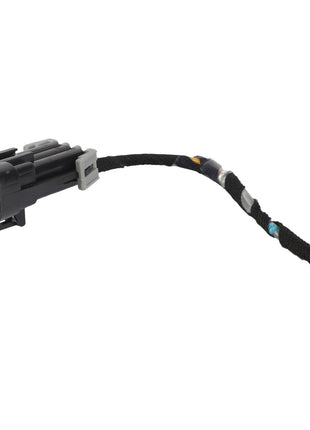 A black automotive electrical connector with attached wiring. Product Name: AGCO | Connector - Acx2740830 by AGCO. No current product description information available.