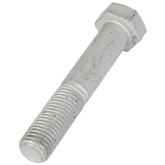 A close-up view of the AGCO SCREW - AL5002902, featuring a metallic hex bolt with visible threading on the bottom half and a hexagonal head at the top. No current product description information is available.