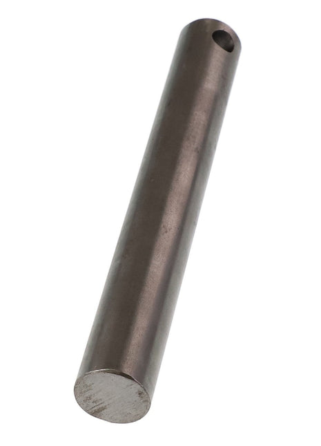 A cylindrical metal dowel pin with a small hole drilled near one end, known as the AGCO Shank Mounting Pin - Acp0016160. No current product description available for further details.