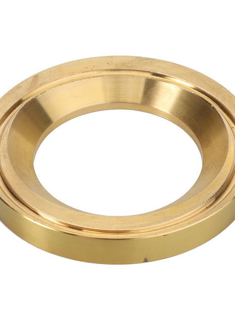 A round brass ring with a wide outer rim and a smaller inner hole, labeled 'AGCO | Adjusting Washer - Acp0369050' by AGCO, is shown on a white background. No current product description is available.