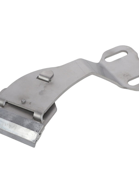 The AGCO Scraper, Left Hand - Acw4003050 is a metal scraper with a curved handle, specifically designed for removing paint or debris from surfaces. No further product description information is currently available.