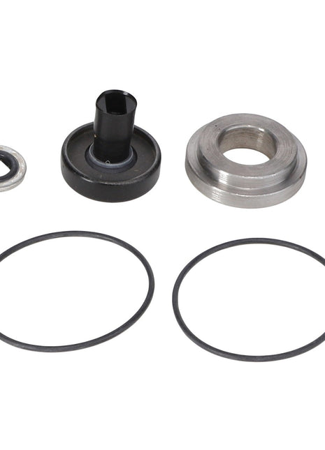 A selection of mechanical seals incorporating O-rings, washers, and a metal housing component is available in the AGCO | REPAIR KIT - AG058721 by AGCO.