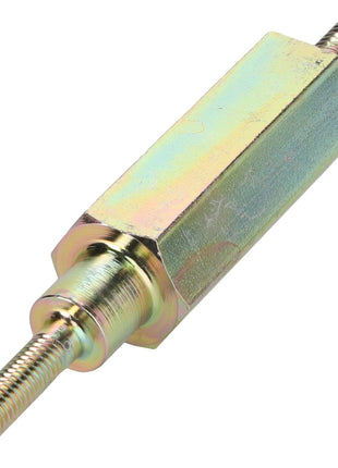 A metal threaded rod connector with a hexagonal center and threaded ends, branded as AGCO | PIN - D28787149. No current product description information is available.
