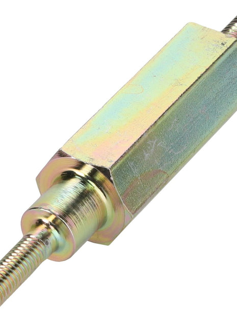 A metal threaded rod connector with a hexagonal center and threaded ends, branded as AGCO | PIN - D28787149. No current product description information is available.