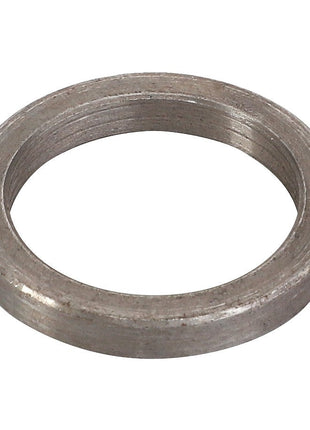 A circular, silver metallic washer with a central hole, known as the AGCO Disc - F119200710440. No current product description available for similar items.