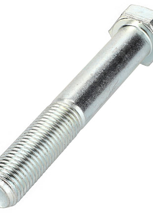 A close-up of the AGCO SCREW - F718501900030, featuring a hex head and a threaded shaft, shown against a white background.