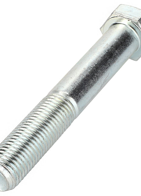 A close-up of the AGCO SCREW - F718501900030, featuring a hex head and a threaded shaft, shown against a white background.