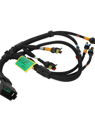 AGCO | Harness - Acw0760570, a black automotive wiring harness featuring multiple connectors and labels, designed for electrical connections in vehicles. No current product description information is available.