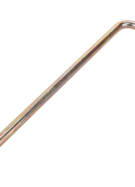 Introducing the AGCO PIN - D26733692: a straight metal rod with a right-angle bend near one end and a hole near the opposite end, brought to you by AGCO.