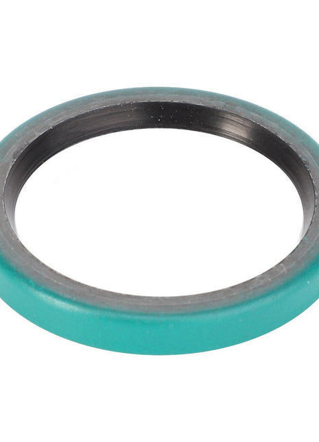 A circular green and black rubber grease seal ring compatible with Fendt Models, branded as AGCO | Grease Seal - 700706006.