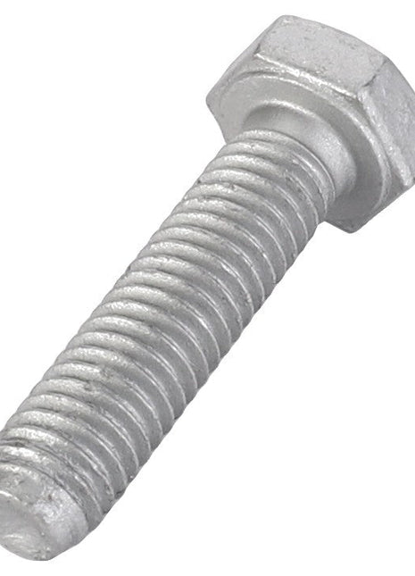 A metallic hex bolt with a threaded shaft and a hexagonal head, shown against a white background. This is the AGCO | HEXAGONAL HEAD BOLT - LA10902634 from the brand AGCO. No current product description information is available.