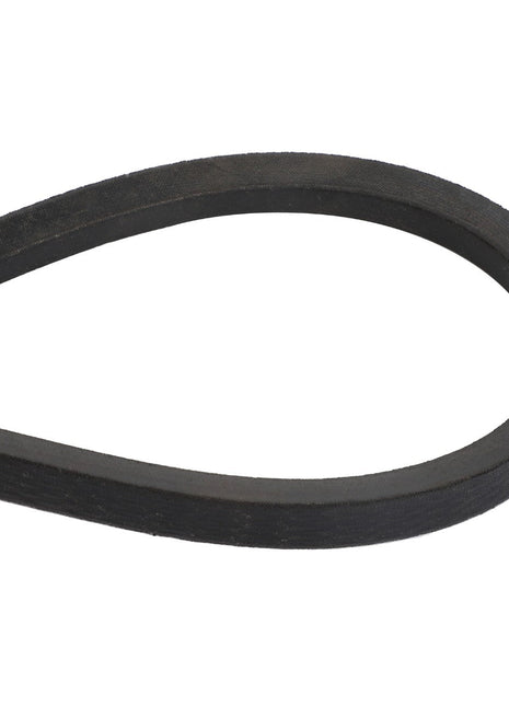 Close-up of an AGCO | BELT - D41926500, a black rubber V-belt arranged in a loop, used in various mechanical and automotive applications for power transmission. No current product description information available.