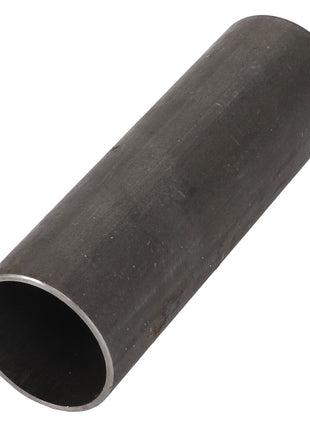 A diagonally positioned, dark grey cylindrical metal pipe with a hollow interior and one end facing the viewer. The product is described as "AGCO | Spacer Tube - Fel150947" by the brand AGCO.