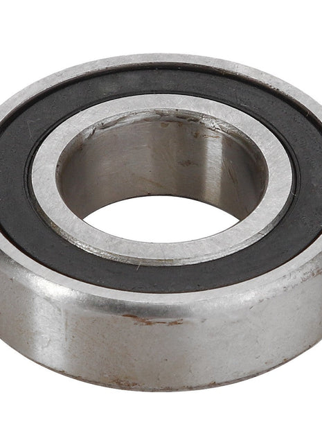 A close-up of the AGCO Deep Groove Ball Bearing (ACY9103100) with a black inner ring, showcasing its cylindrical shape and smooth surface.