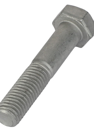 Image of the AGCO | SCREW - AL5002925, a silver hex bolt with a threaded shaft commonly used in construction and machinery applications. The brand name is AGCO. No current product description information is available.