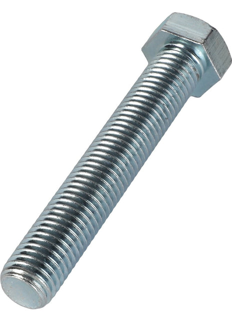 A metal hex bolt with a partially threaded shank and a hexagonal head, shown against a white background. This is the AGCO Hexagonal Head Bolt - Acp0015480. No current product description available.