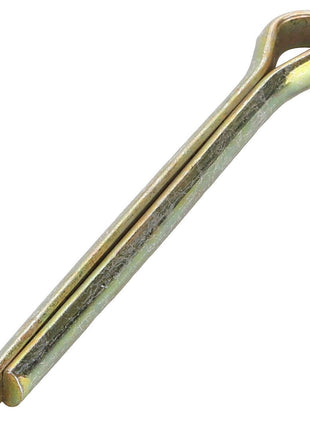 Product: AGCO PIN - D41415200 - A metal cotter pin from the AGCO brand, featuring a looped head and two prongs at the opposite end. Additional product description information is not currently available.