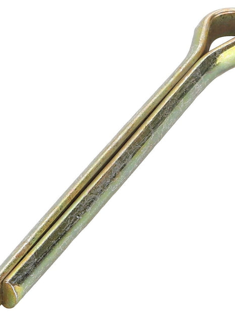 Product: AGCO PIN - D41415200 - A metal cotter pin from the AGCO brand, featuring a looped head and two prongs at the opposite end. Additional product description information is not currently available.