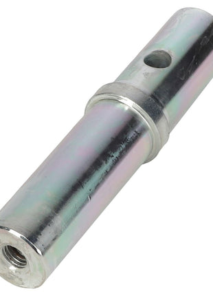 The AGCO Beater Shaft (model ACW3751640) is a cylindrical metal rod featuring a threaded hole on one end and a smooth hole on the side. Further product description information is currently unavailable.