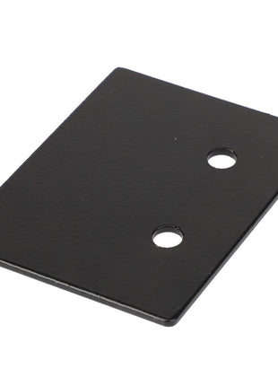 AGCO Fixing - Acw005184A, a black rectangular metal plate with two precision-drilled holes.