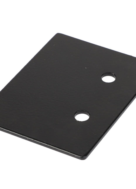 AGCO Fixing - Acw005184A, a black rectangular metal plate with two precision-drilled holes.
