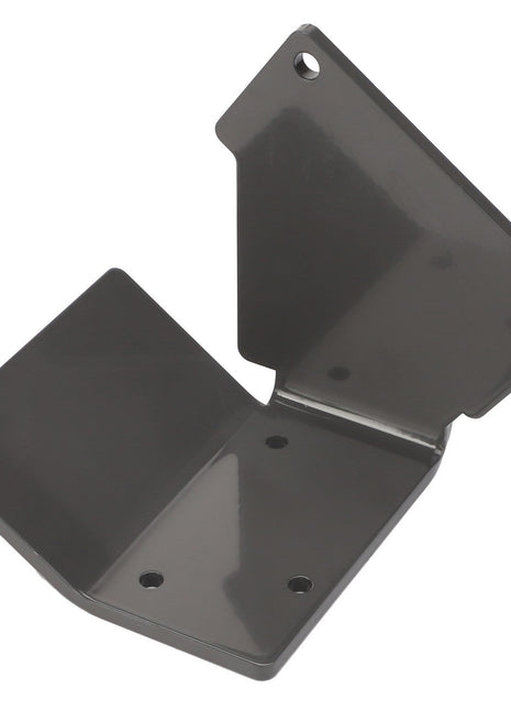 The AGCO | Radar Bracket - Acw7598590 is a metal bracket featuring a right-angle bend and four screw holes, specifically designed for mounting or structural support. No additional product description information is available at the moment.