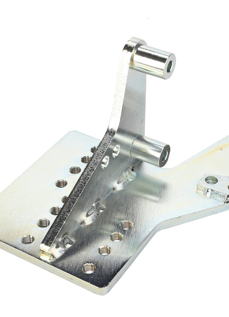 The AGCO Bracket (Model: Acx2607950) features multiple holes and two cylindrical extensions, making it well-suited for mechanical or industrial applications. No additional product description information is currently available.