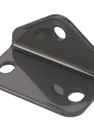 The AGCO | Angle - Acw1590900 is a black metal bracket featuring three holes, specifically designed for mounting or support purposes. No current product description information is available.