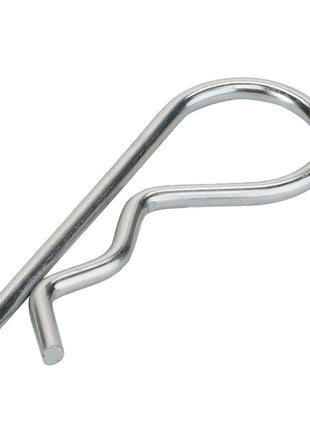 A close-up of the AGCO Hair Cotter Pin - Acw1537210, also known as a retaining pin, used for securing parts on machinery or equipment. No current product description information is available.