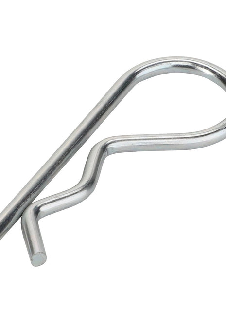 A close-up of the AGCO Hair Cotter Pin - Acw1537210, also known as a retaining pin, used for securing parts on machinery or equipment. No current product description information is available.