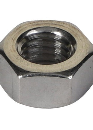 The AGCO | HEX NUT - AG520772 is a metal hex nut with a threaded hole, typically used in conjunction with a bolt to fasten materials together. It belongs to the brand AGCO. No current product description information is available.
