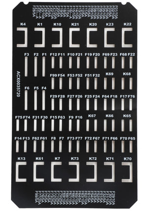 AGCO | Decal, Fuse - Acx0035710 - Farming Parts