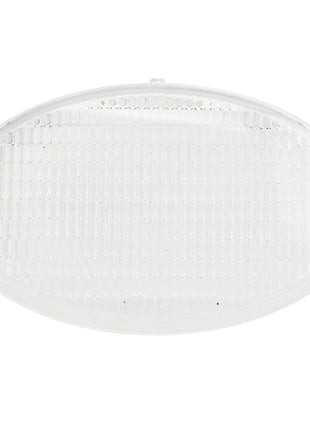 AGCO’s Lamp Lens, Work Light - Acp0246930 is an oval-shaped, clear plastic automotive lens cover with a textured surface that promises prolonged service life and efficiency. This AGCO Parts Genuine Lens ensures durability for all your vehicle’s needs.