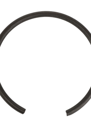 The AGCO | RETAINING RING - AL5016668, a black, circular snap ring with a small gap, is displayed on a white background; however, detailed product description information is currently unavailable.