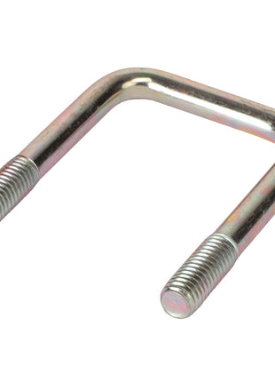 The AGCO | BOLT - E58563, a metal U-bolt with threaded ends, offers secure fastening solutions.