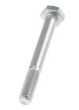 A close-up view of the AGCO | Hexagonal Head Bolt - Fel109180, featuring a partially threaded shaft. No current product description available.