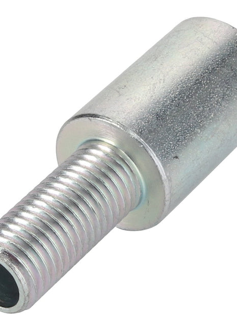 Introducing the AGCO | CLEVIS PIN - 0.010.4415.0: a metal cylindrical rod featuring one end threaded and the other end smooth. For any questions before ordering, please contact our support team.