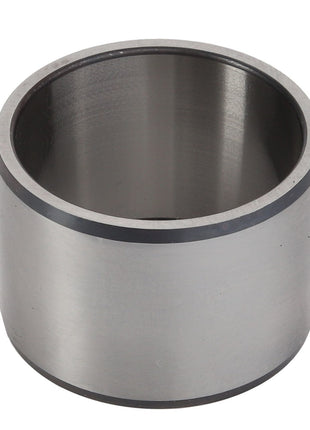 The AGCO | Spacer - Acp0442580, offered by the AGCO brand, is a cylindrical metallic bearing with a polished surface and an inner hollow core. It is typically used in mechanical applications to reduce friction between moving parts. No current product description available.