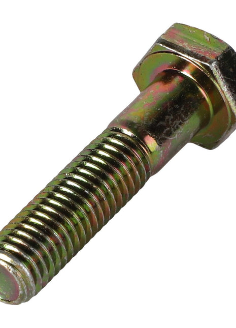 A metallic AGCO Hexagonal Head Bolt - Fel116518 with a threaded shaft and hexagonal head, displayed against a white background. No current product description available for this item.