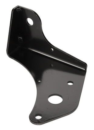 The AGCO Bracket - Acp0327960 is a black metal bracket featuring multiple holes for mounting or securing components, though a detailed product description is currently unavailable.