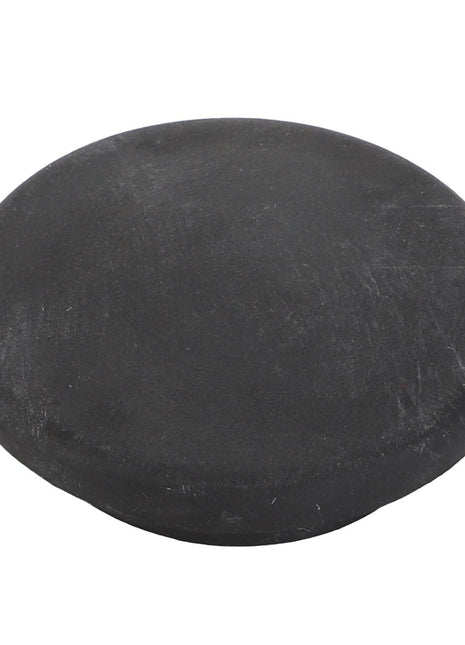 A round, black stone coaster with a smooth surface is shown against a white background. No current product description information is available for the AGCO PLASTIC PLUG - D45750500 from AGCO.