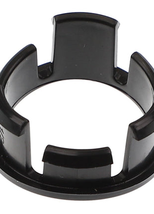 Introducing the AGCO | Edge - Acp0294980 by AGCO: a sleek black plastic ring featuring five evenly spaced, raised tabs around the inner edge. Perfectly engineered to meet your needs.