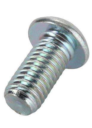 A close-up image of the AGCO Bolt - Acp0446070, featuring a metallic screw bolt with a round head and threaded body. No current product description available.
