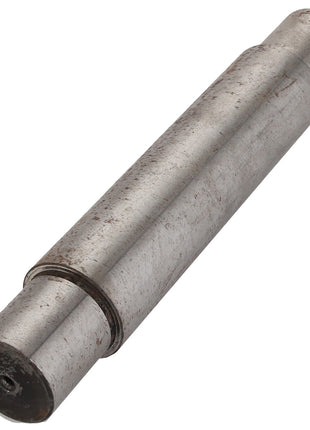 Introducing the AGCO Shaft - Acp0137150, a cylindrical metal rod featuring a slightly rusted surface and a wider section at one end.