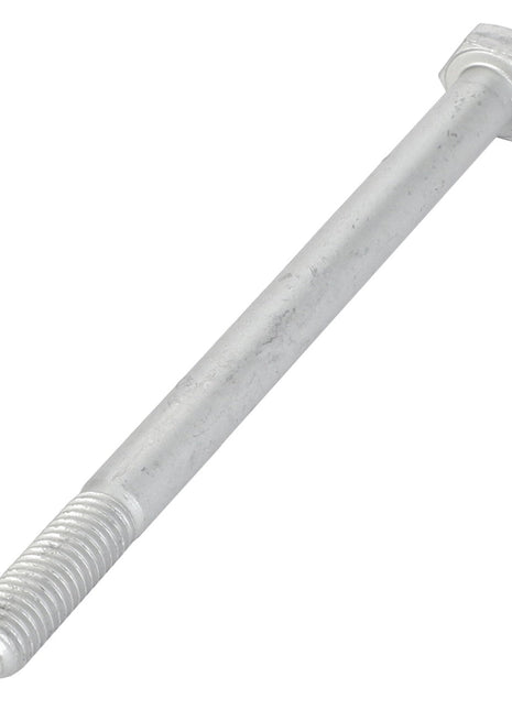 A silver AGCO hex cap screw (model La16045431) with a partially threaded shank is displayed against a white background. No current product description available.