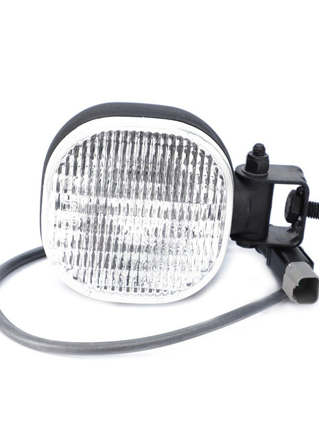 This AGCO Work Light is an excellent choice for your vehicle, featuring a rectangular design crafted from high-grade materials. It includes a 12V 55W Bulb H3 and comes with a durable power cable and black mounting bracket, ensuring long-lasting performance. This product perfectly aligns with the standards of AGCO Genuine Work Lights.