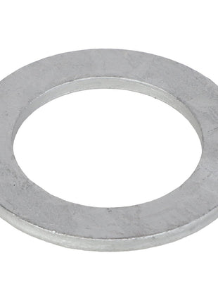 Introducing the AGCO | Flat Washer - Sn3095, a flat, circular metal washer with a central hole, designed by AGCO for hardware applications to distribute load or secure fasteners.